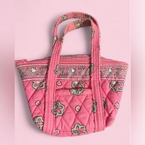Vera Bradley Y2K Vintage Teeny Paddy Pink Bandana Mini Quilted Bag